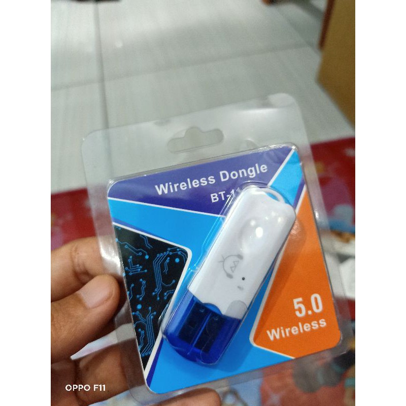 Bluetooth Dongle 5.0 Receiver USB Bluetooth Music BT Portabel Sound Mobil dan Music