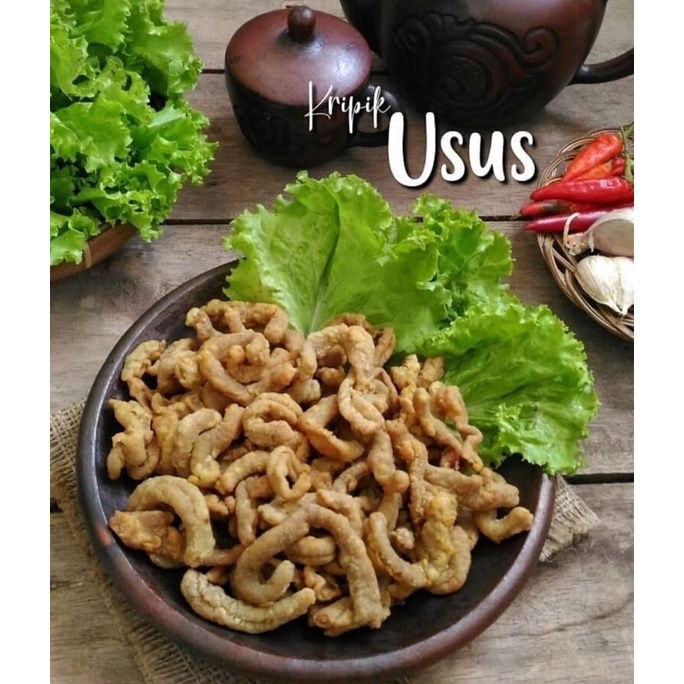 

KERIPIK USUS CRISPY - JAJANAN - KERIUK CIKRUH ORIGINAL & GURIH