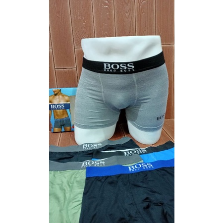 3PCS BOXER PRIA/PAKAIAN DALAM PRIA/CELANA SPANDEK