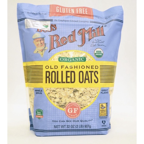 

Beautywearr - Bob'S Red Mill Organic Gluten Free Old Fashioned Rolled Oat 907G