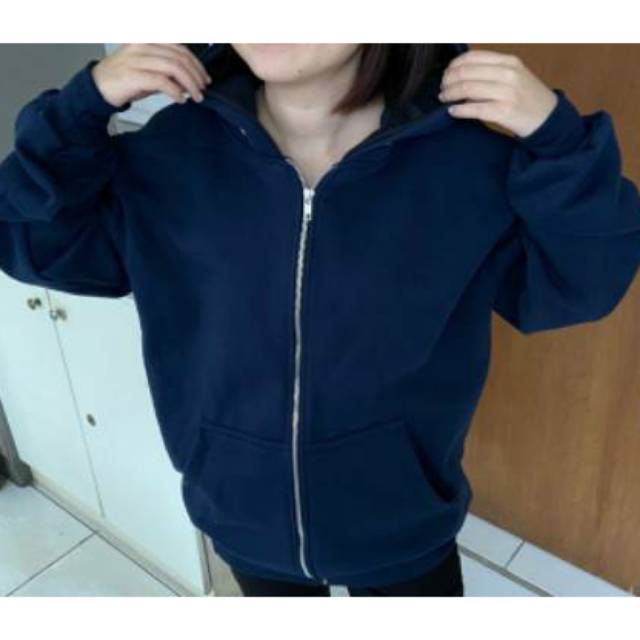 Jual JAKET HNM - JAKET H&M ORIGINAL - JAKET HOODIE POLOS - JAKET ZIPPER