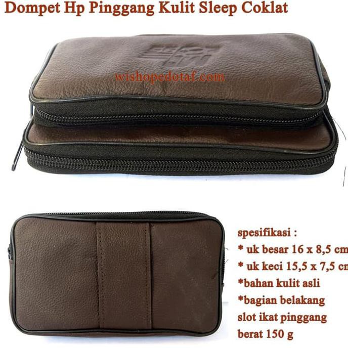 Dompet Hp Pinggang Kulit Sleep