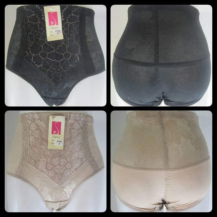Sorex 2390 | CD Korset / Corset Panty Motif Brukat Bunga KSW