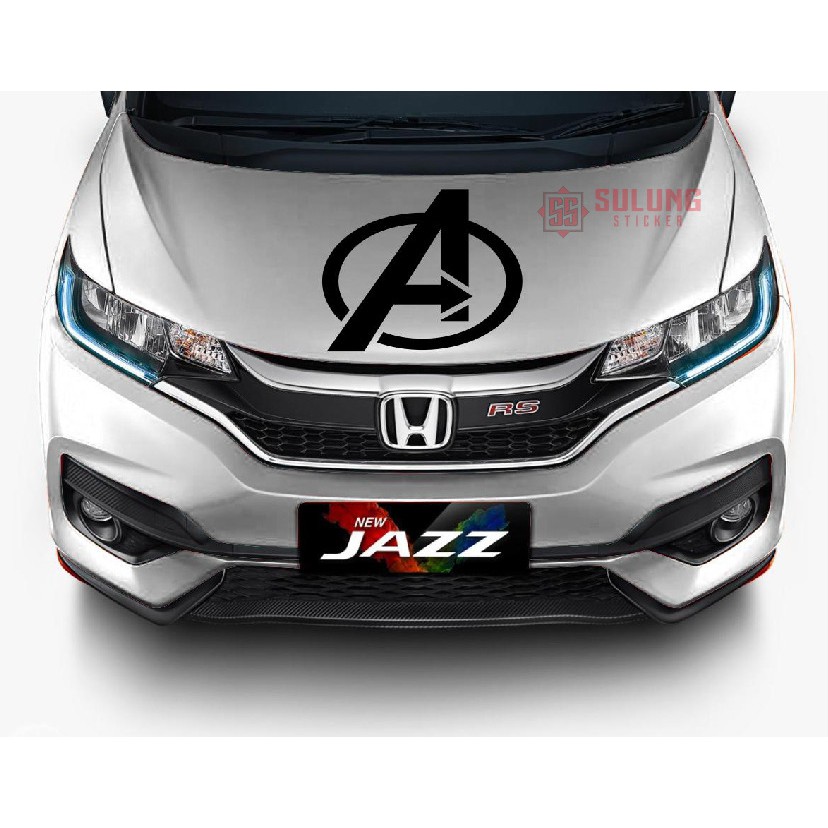 Stiker Mobil Cutting Sticker Logo Avanger Untuk Kap Mobil