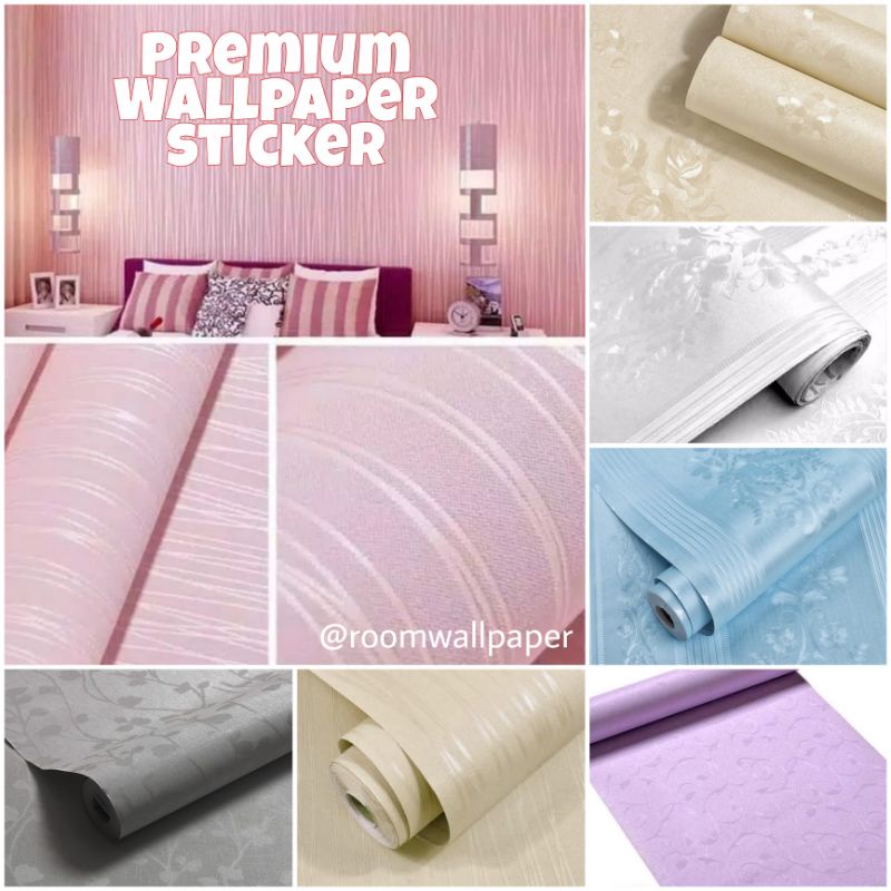 Wallpaper Stiker Pekanbaru Polos Embos