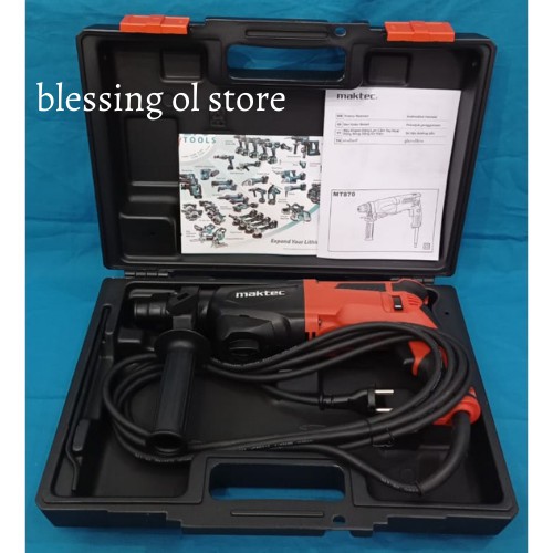 MESIN BOR BETON / ROTARY HAMMER MAKTEC MT 870