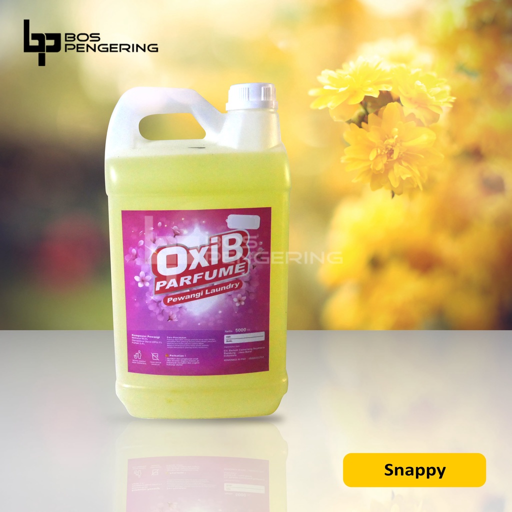 Pewangi Pakaian Laundry - OxiB Parfum Aroma Snappy 5 Liter Wangi Baby Tahan Lama Berkualitas