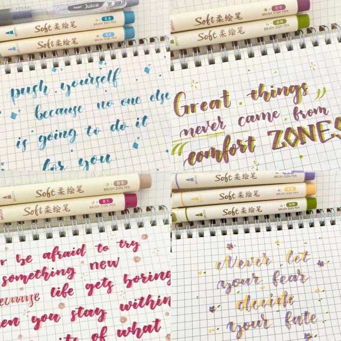 

(BISA COD) DS Color Brush Pen 12 Warna Spidol Brush Pen Spidol Kaligrafi FREE ONGKIR Kode 1451