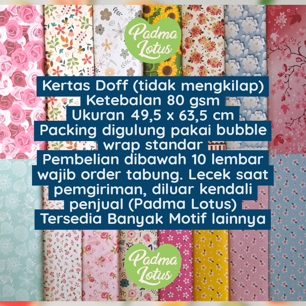 Kertas Kado Sansan Wawa Motif Batik