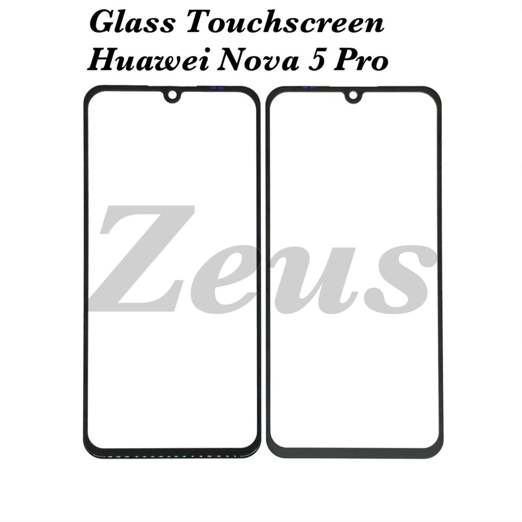 GLASS - KACA LCD TOUCHSCREEN TS ONLY FOR HUAWEI NOVA 5 PRO