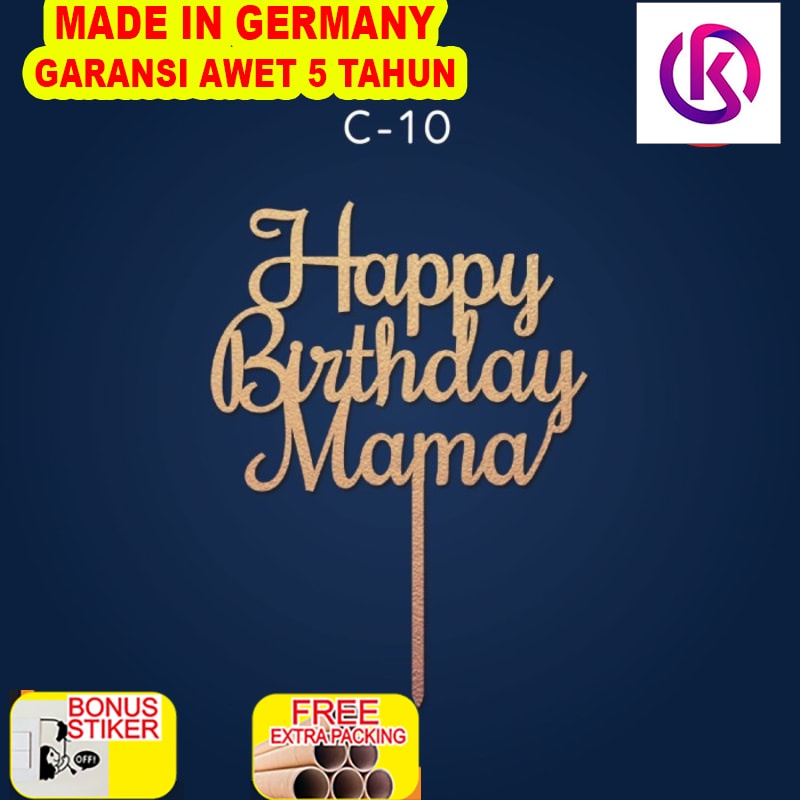 

Grosir C-10 / Topper / Cake Topper / Hiasan Kue / Birthday / Ulang Tahun