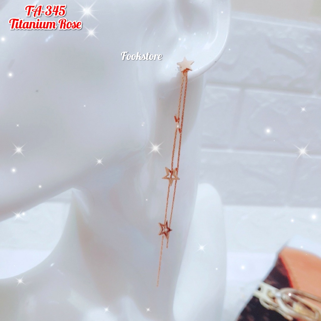 TERMURAH ANTING KOREA TITANIUM/ANTI KARAT