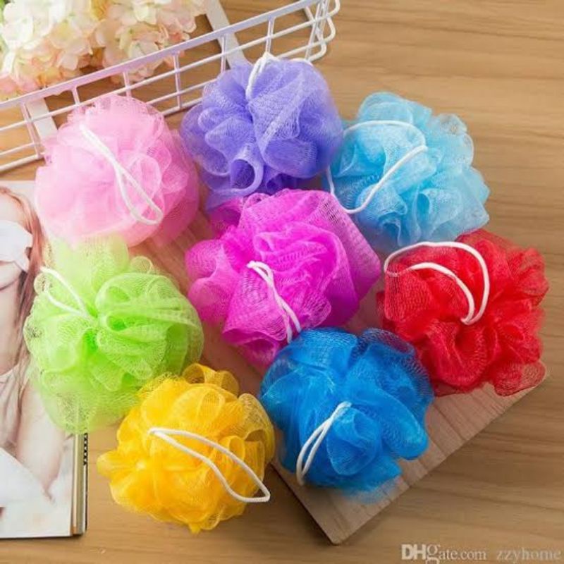 HARGA PERLUSIN 12PCS SABUT MANDI/sikat mandi lusinan/spons mandi