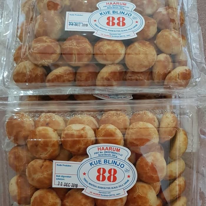 

Kue kering emping blinjo "88" by Haarum