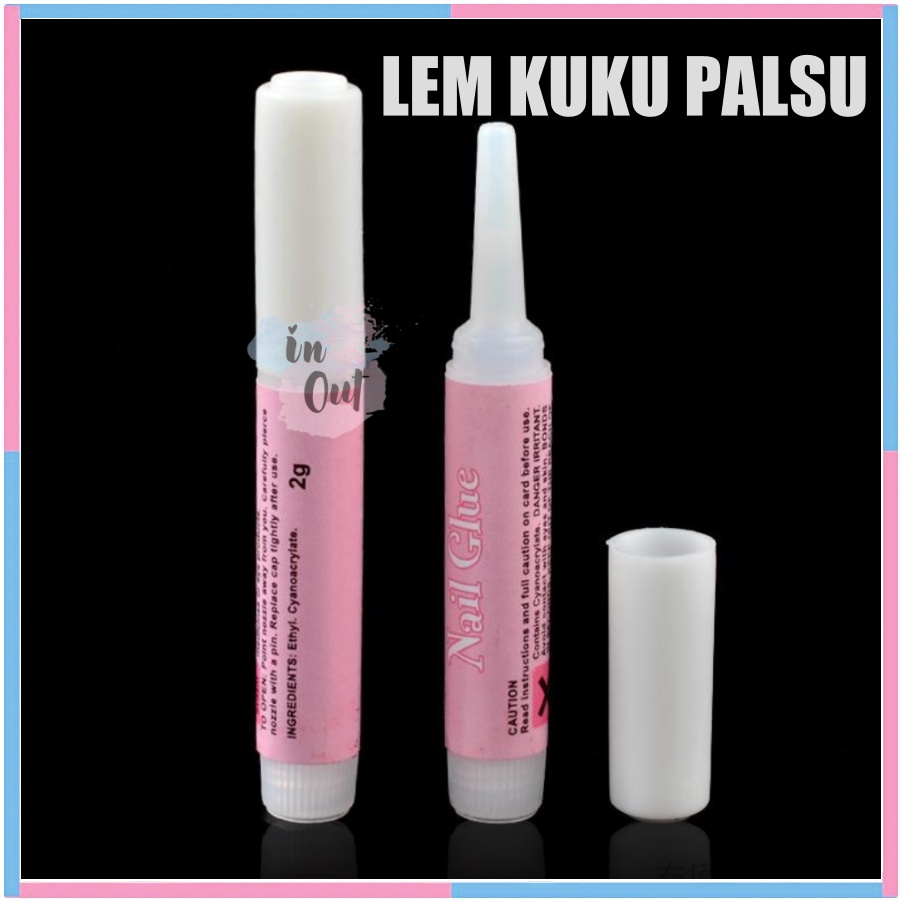 Nail Glue / lem kuku cair Glue nail art lem kuku palsu akrilik KU015