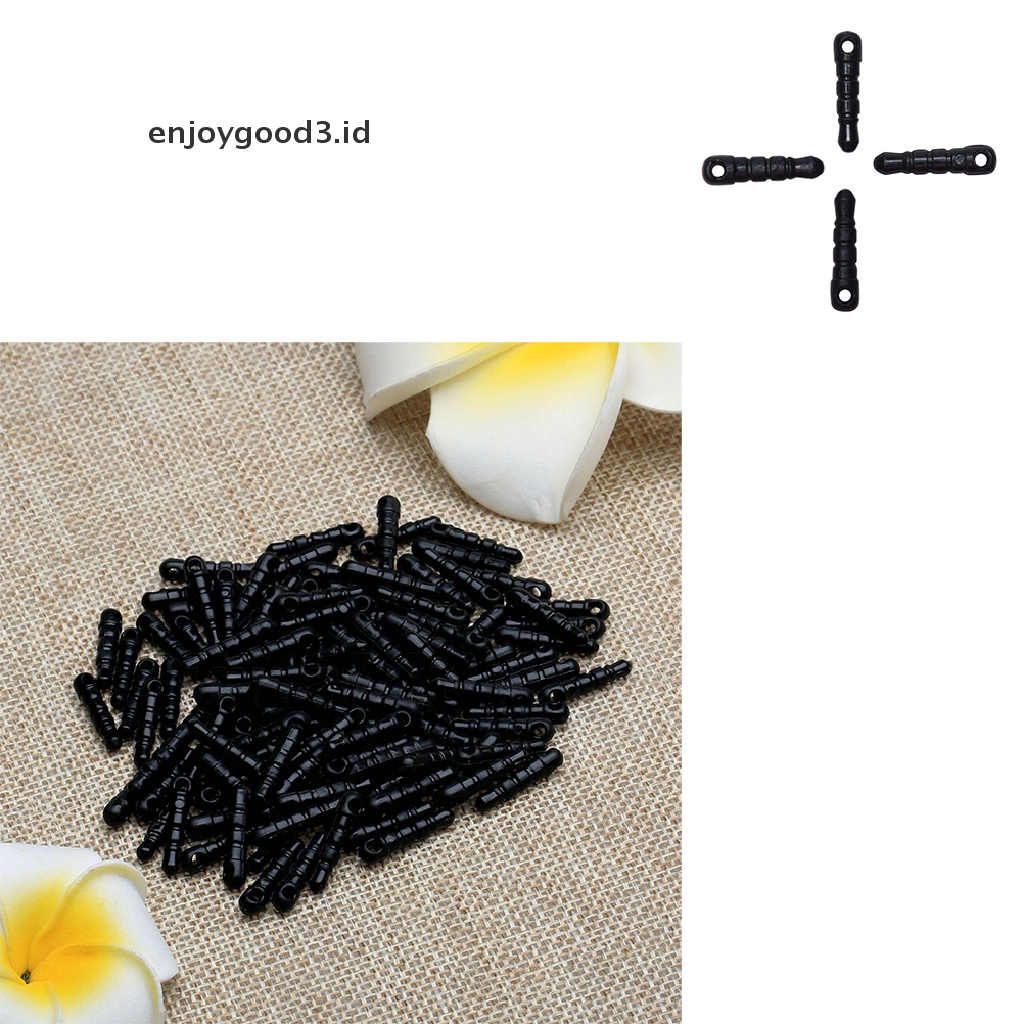 (Id) 100pcs / Set Plug Penutup Lubang Earphone 3.5mm Bahan Karet Anti Debu Diy (Dd)