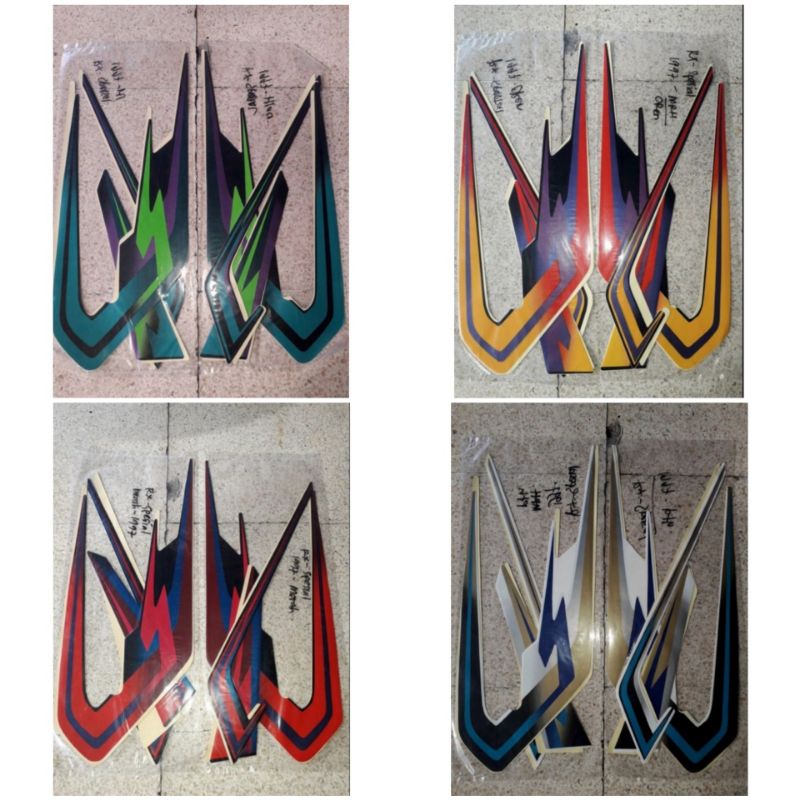 striping sticker yamaha RX Spesial / RXS 1997