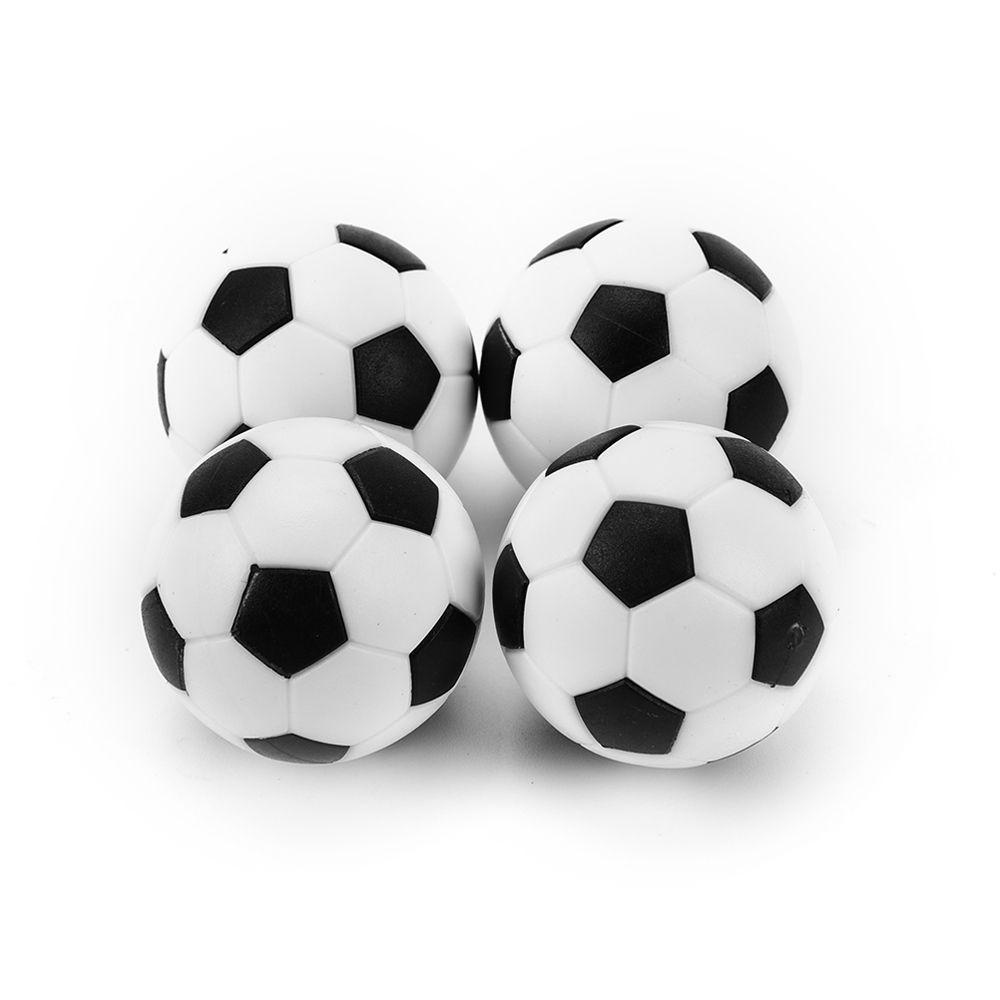 Lanfy Football Black &amp; White 32mm Mini Foot Balls Bola Meja Dewasa