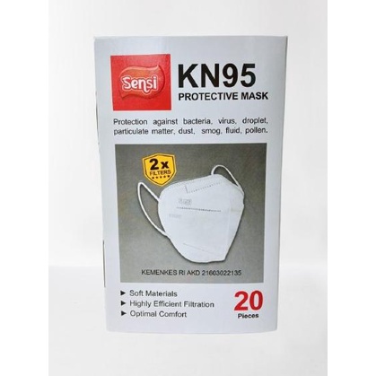 GROSIR Masker Sensi KN 95 isi 20 sensi mask KN 95