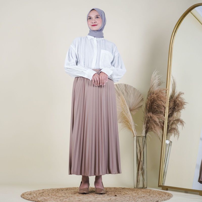 Rok Plisket Premium / Rok Plisket Payung / Rok Plisket Murah Part 2