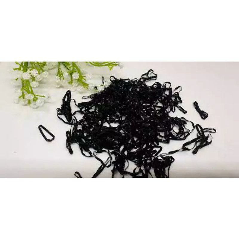 KARET JEPANG 1000 PCS BONUS TAS KOSMETIK - KARET IKAT RAMBUT ANAK