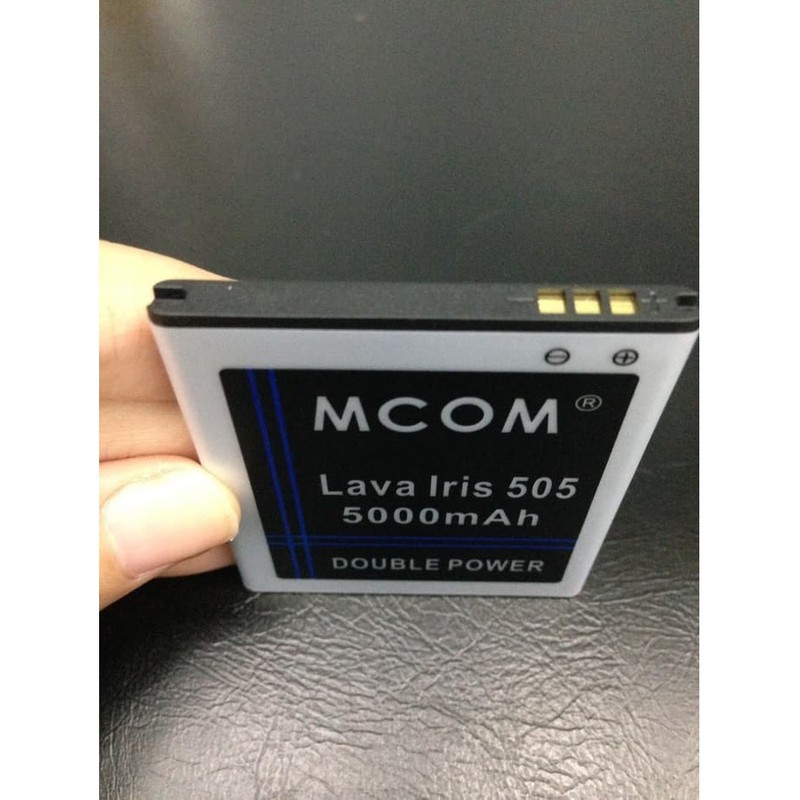 Battery Batre Baterai Double Power Mcom Lava Iris 505 LEB108