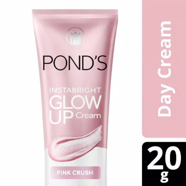 pond's Glow Up Instabright moisturizer cream pink 20gr (pink crush)