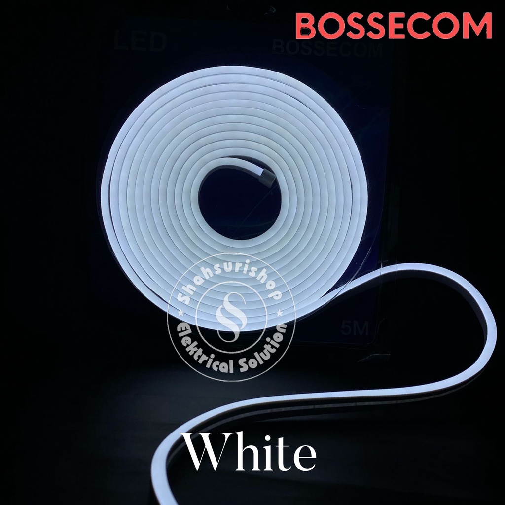 BOSSECOM LED FLEXIBLE BE 1003 8W DC12V 5 M IP65 2835 WATERPROOF