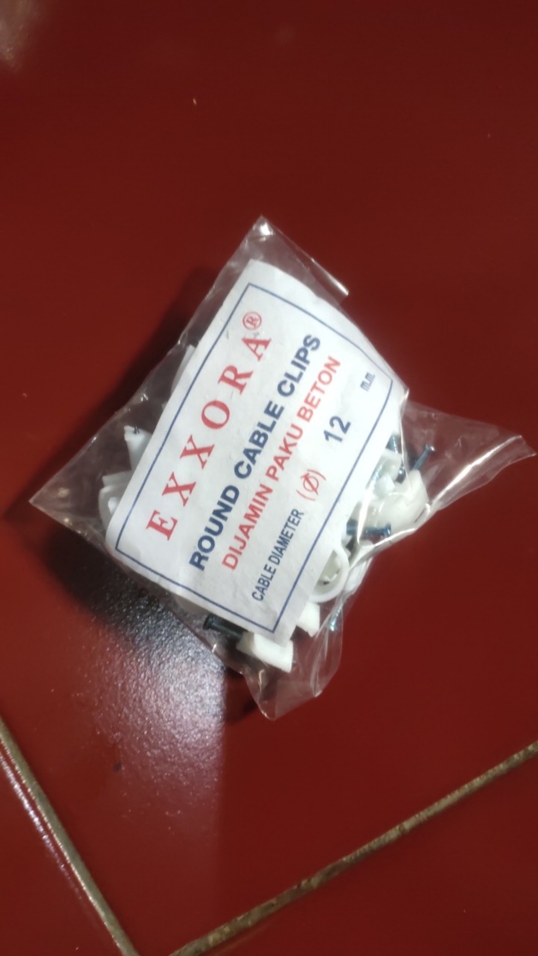 Mitra88sby Klem Kabel Listrik Exxora ( Paku Klem ) Beton