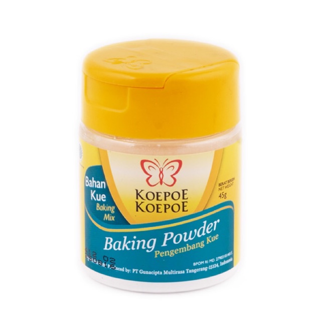 

Koepoe Koepoe Bubuk Pengembang Kue 45 g