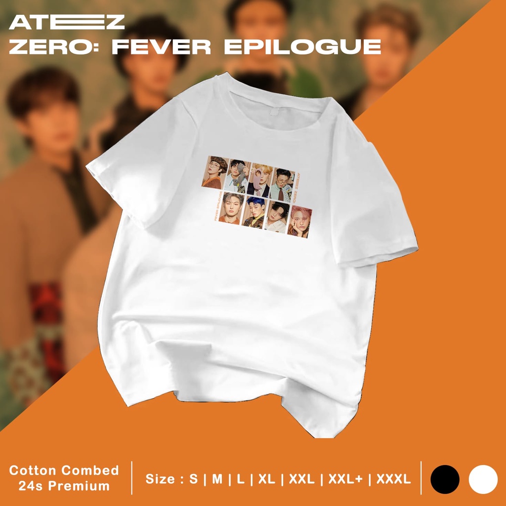 Pretty Savage- Kaos Oversize Ateez Zero Fever Epilogue The Real Photo Grup