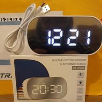 LED MIRROR CLOCK DT - 6506