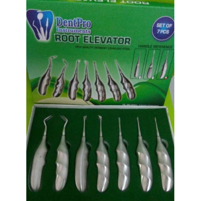 BEIN Root Elevator 1SET Isi 7 pcs