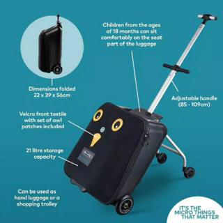 micro ride on luggage