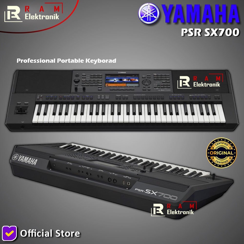 Keyboard Portable Yamaha PSR SX700 / PSR-SX700 Original