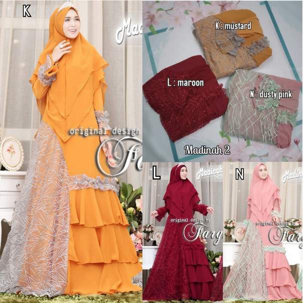 Gamis MADINAH 2 Original by FARGHANI