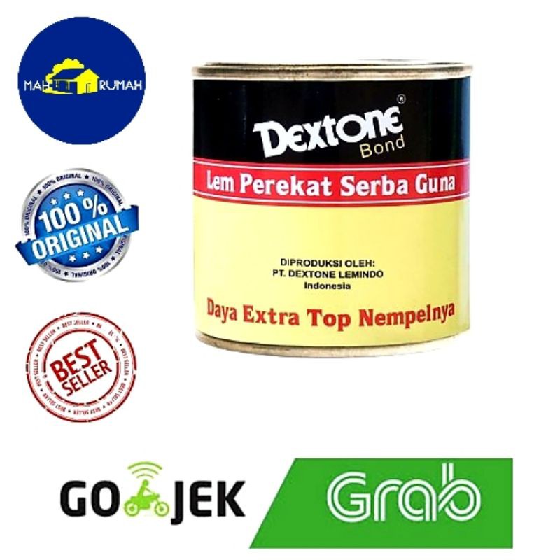 LEM AIBON Serbaguna Kulit Wallpaper Plastik Sepatu Ban Tegel Kayu - DEXTONE BOND 101 100gram