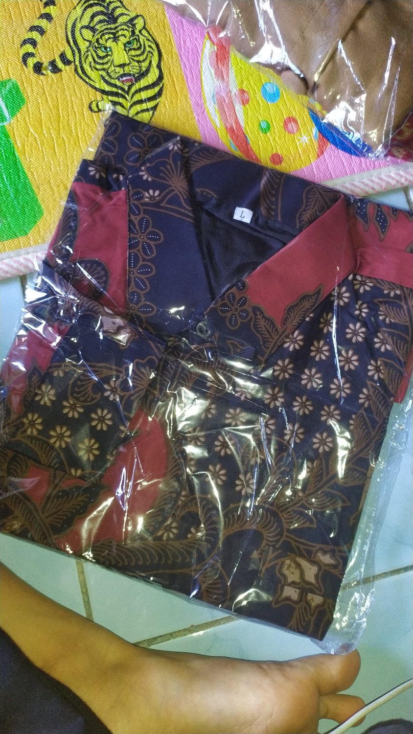 Jayanegara Batik Lengan Panjang Full Furing Katun Halus Sragenan Hq Size M-xxl Batik Solo Kanaya