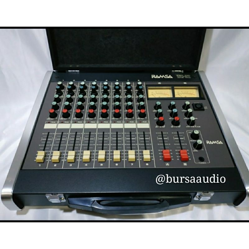 Profesional Audio Mixer RAMSA WR-32 Original For Outdoor Rare Barang Kolektor