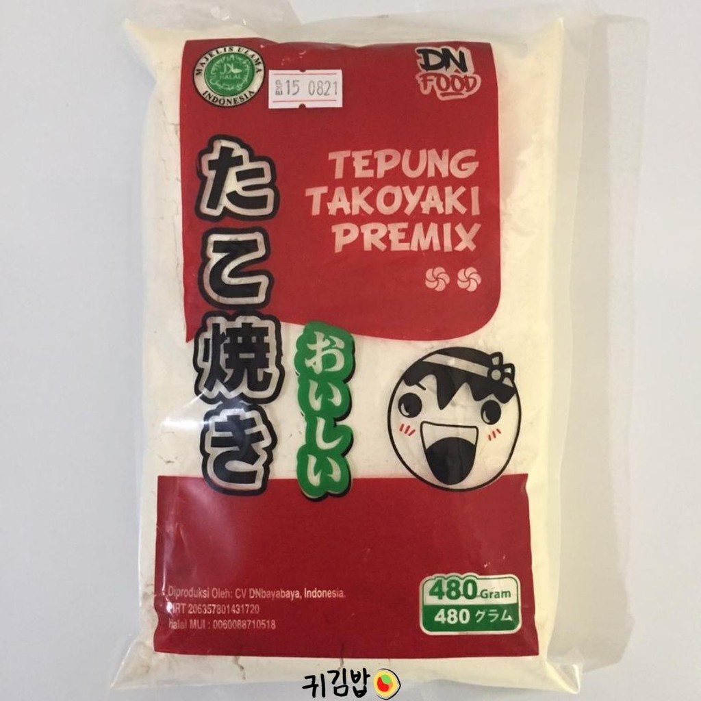 

DN FOOD Tepung Takoyaki Premix Instan 480 gram Halal