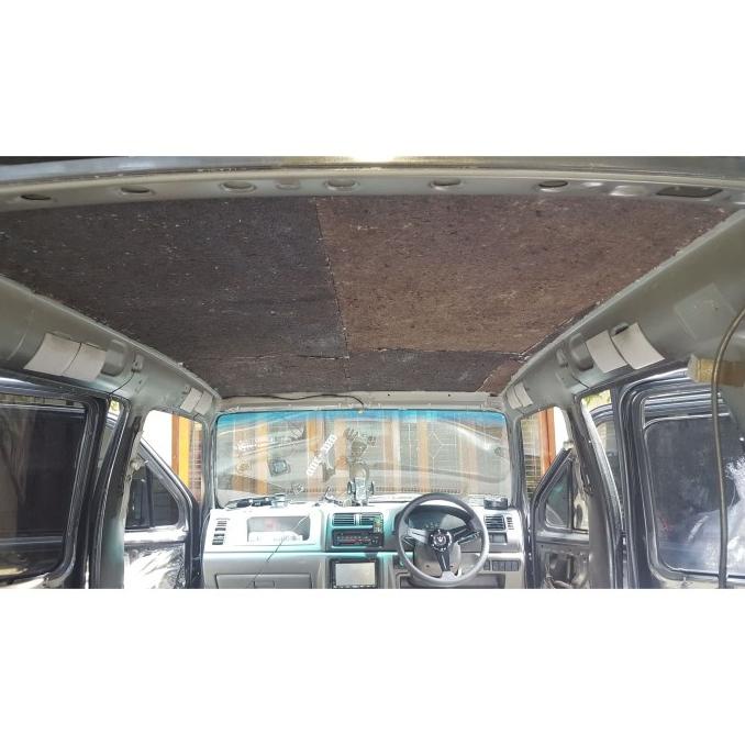 Peredam Panas Suara ATAP PLAFON Mobil BRV (Rockwool Aspal)
