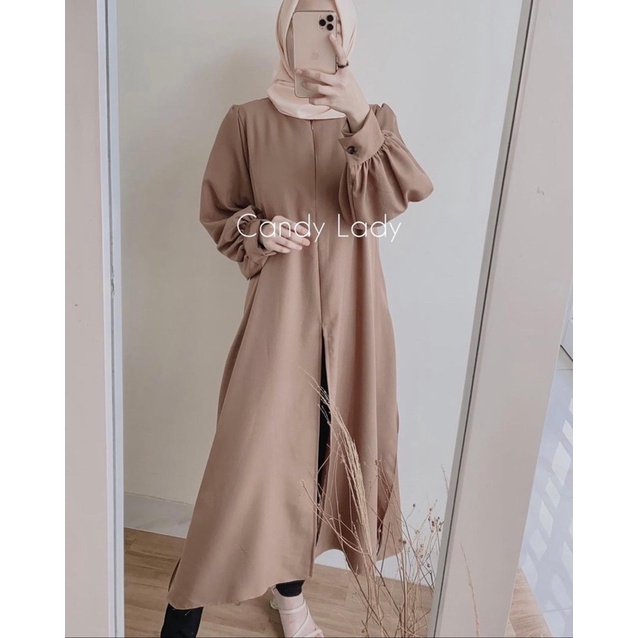 (MGA) TUNIK NELINDA DAILY BUSUI WANITA TUNIK MOSCREPE