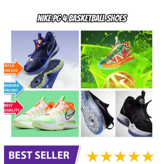 Sepatu Basket / Sneakers Nike / Sepatu Basket Nike PG 4 Paul George