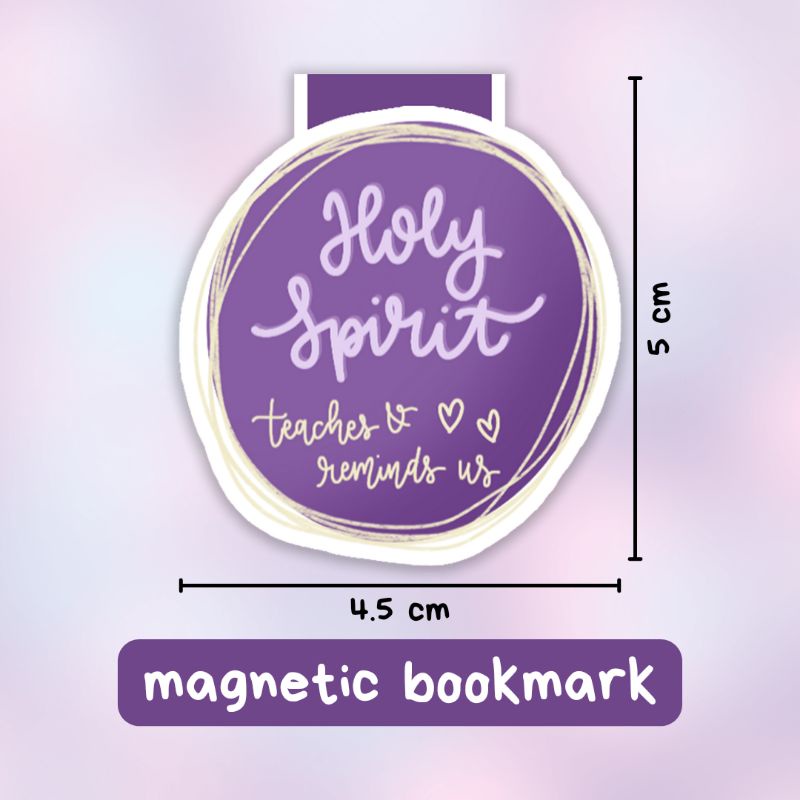 

Pembatas Alkitab Magnet - Edisi Pentakosta ♡ | Magnetic Bookmark Alkitab Buku Rohani