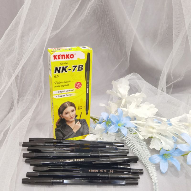 

Pulpen kenko NK 7B / pen hitam