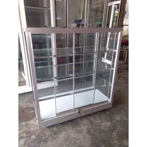 etalase ukuran 1 meter murah