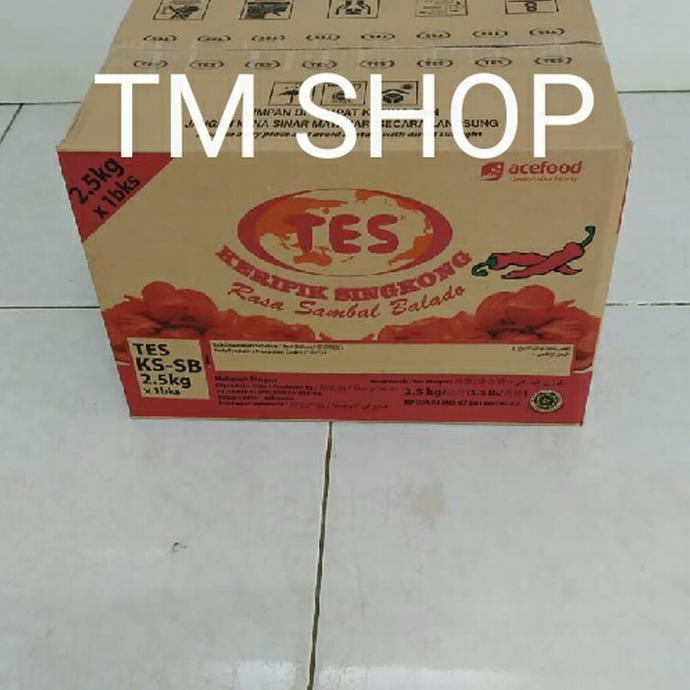 

Tes Keripik Singkong Rasa Sambal Balado 2500 G