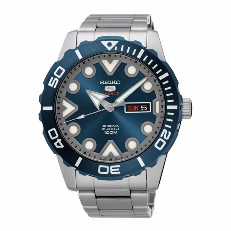 Jam Tangan Seiko 5 Sport SRPA09K1 Automatic Blue Original