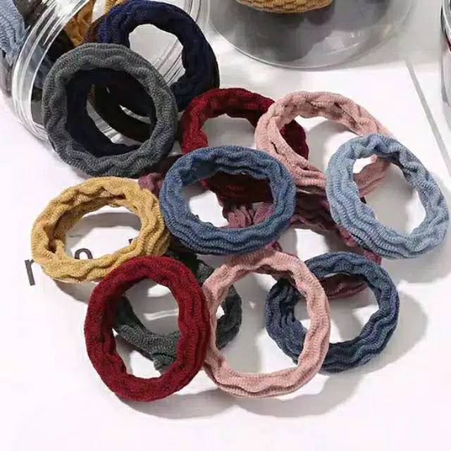 TERLARIS KARET KOREA WARNA WARNI ( 1 KOTAK ISI 20 PCS)