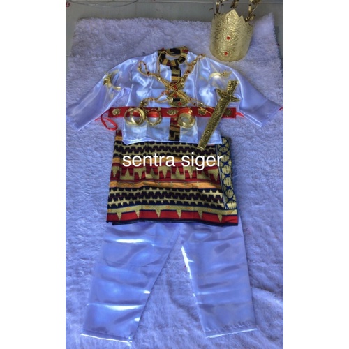 set baju laki adat lampung | pakaian adat lampung